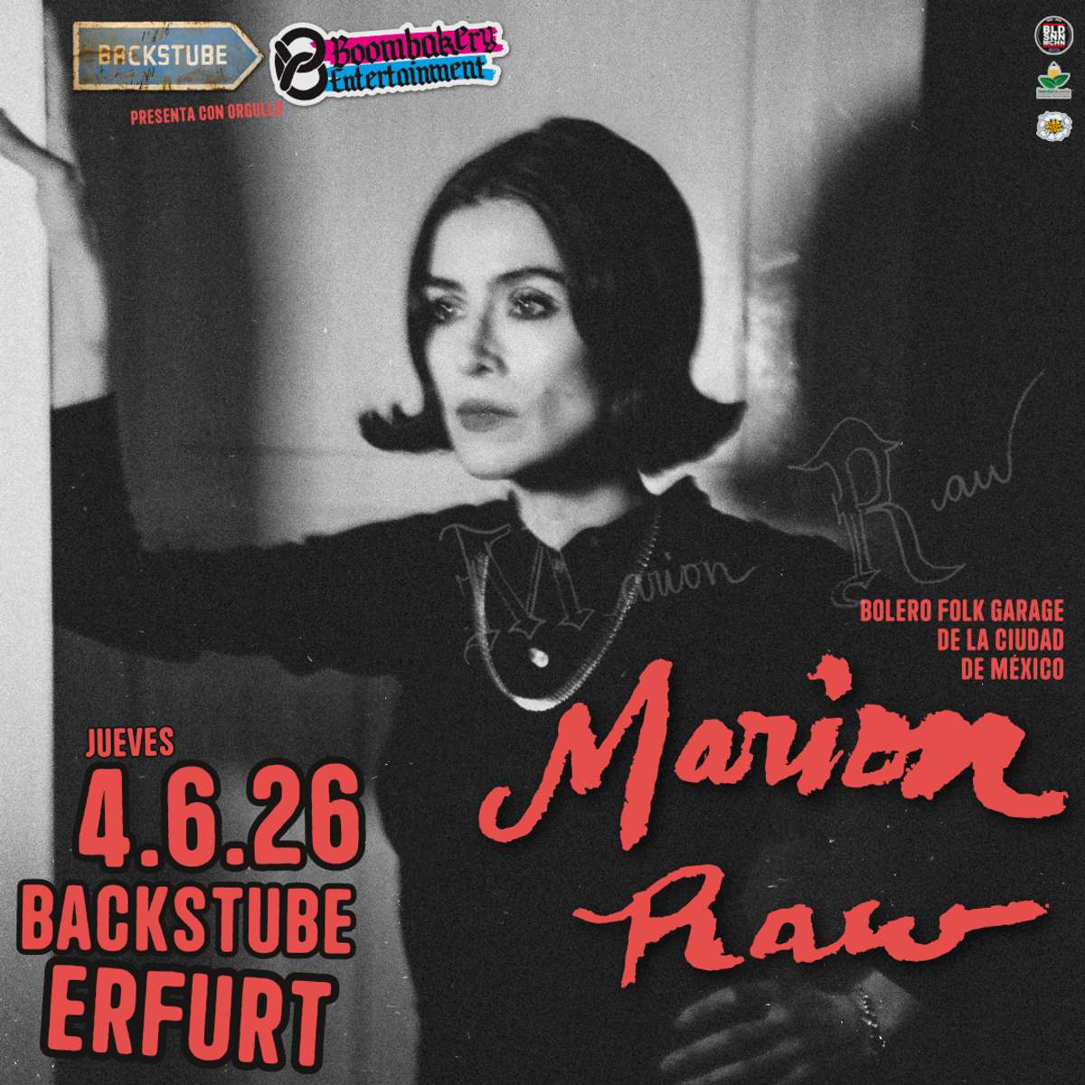 MARION RAW [MEX] | 4.6.26 Backstube Erfurt Vorschaubild