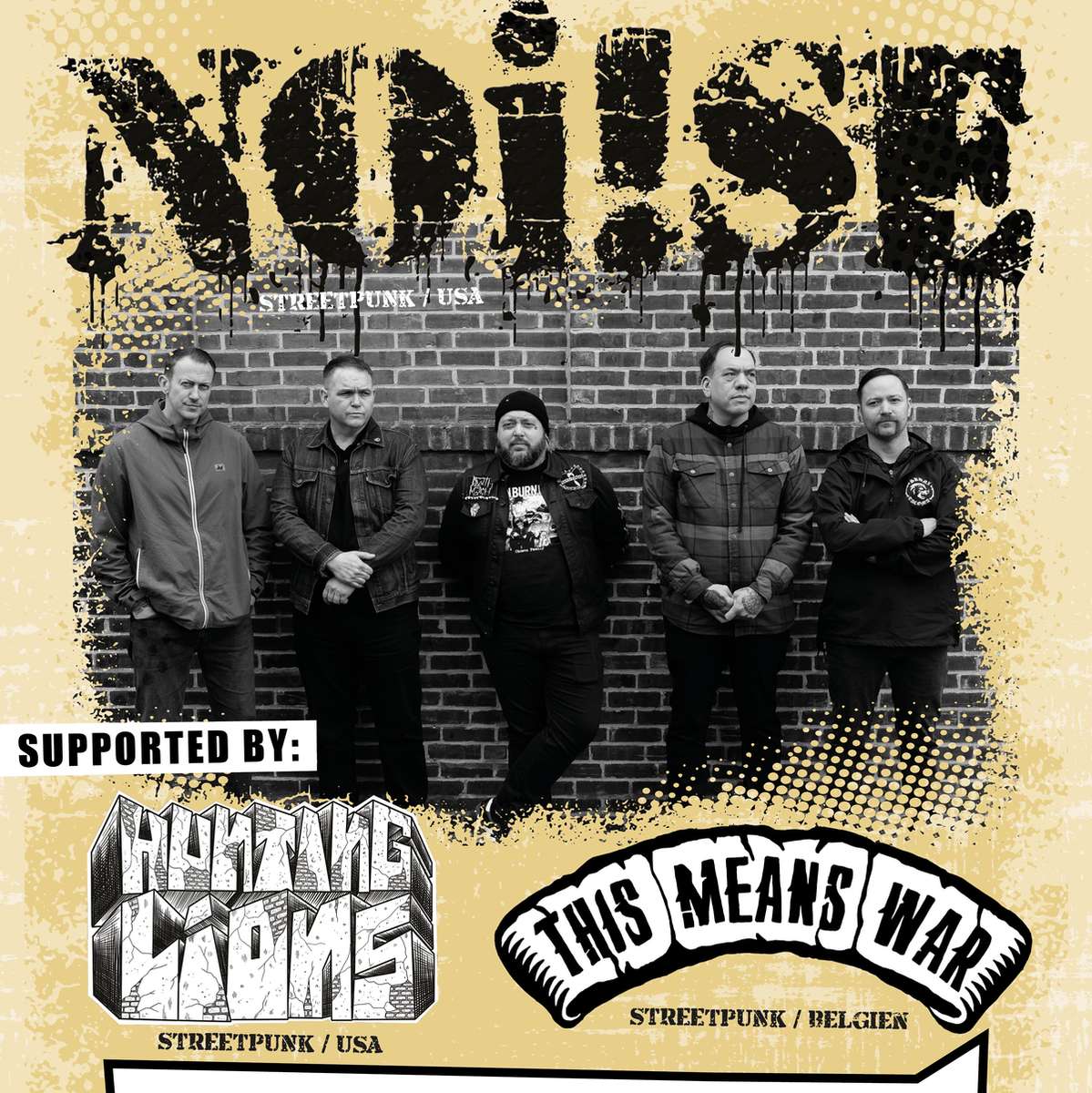 NOi!se + Hunting Lions + This Means War Fr. 28.05.2027 | Bild 1