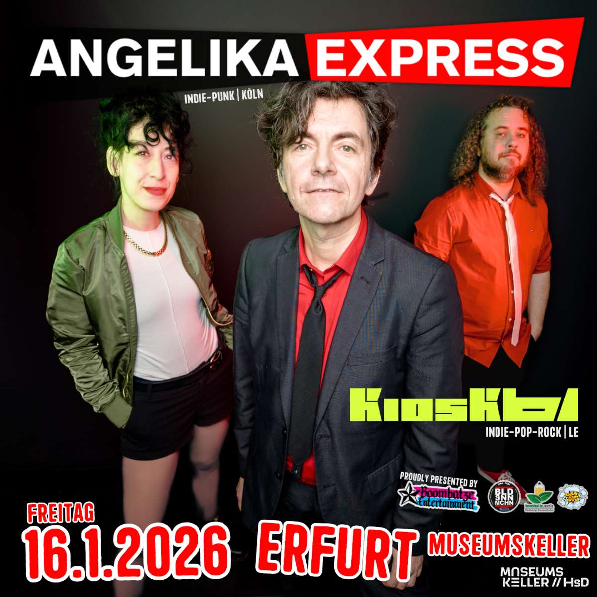 ANGELIKA EXPRESS [K] + KIOSK61 [LE] | Museumskeller Erfurt Vorschaubild