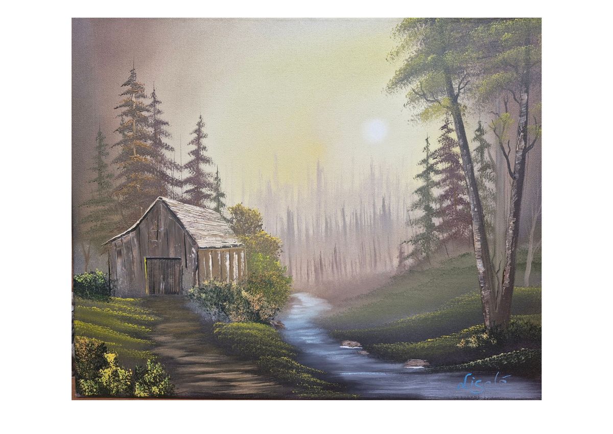 Malen nach Bob Ross® - Herbstmorgen So. 11.10.2026 | Bild 1