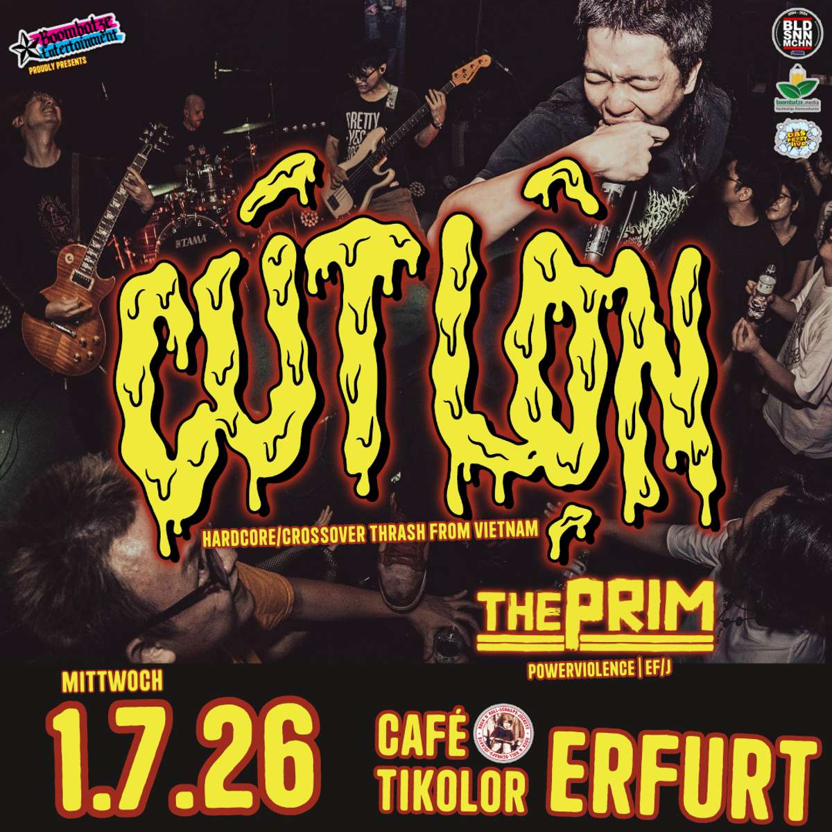 CÚT LỘN [Vietnam] + THE PRIM [EF/J] | 1.7.26 Café Tikolor Erfurt Vorschaubild