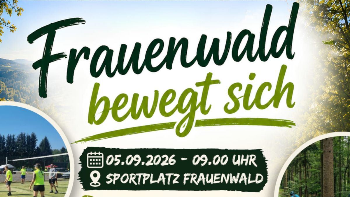 Frauenwald bewegt sich Sa. 05.09.2026 | Bild 1