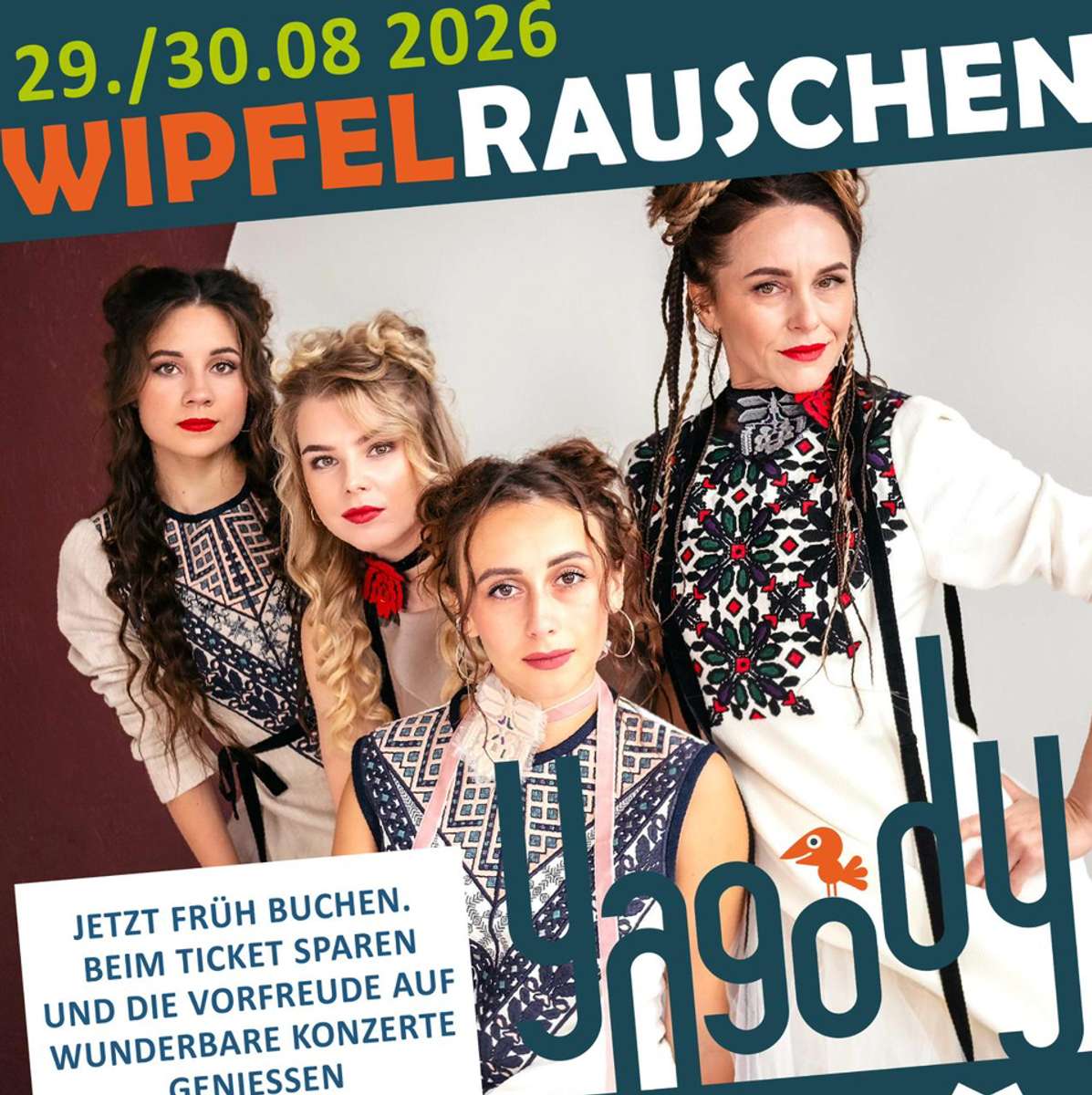 Wipfelrauschen Festival 2026 in Erfurt-Willrode Sa. 29.08.2026 - So. 30.08.2026 | Bild 2