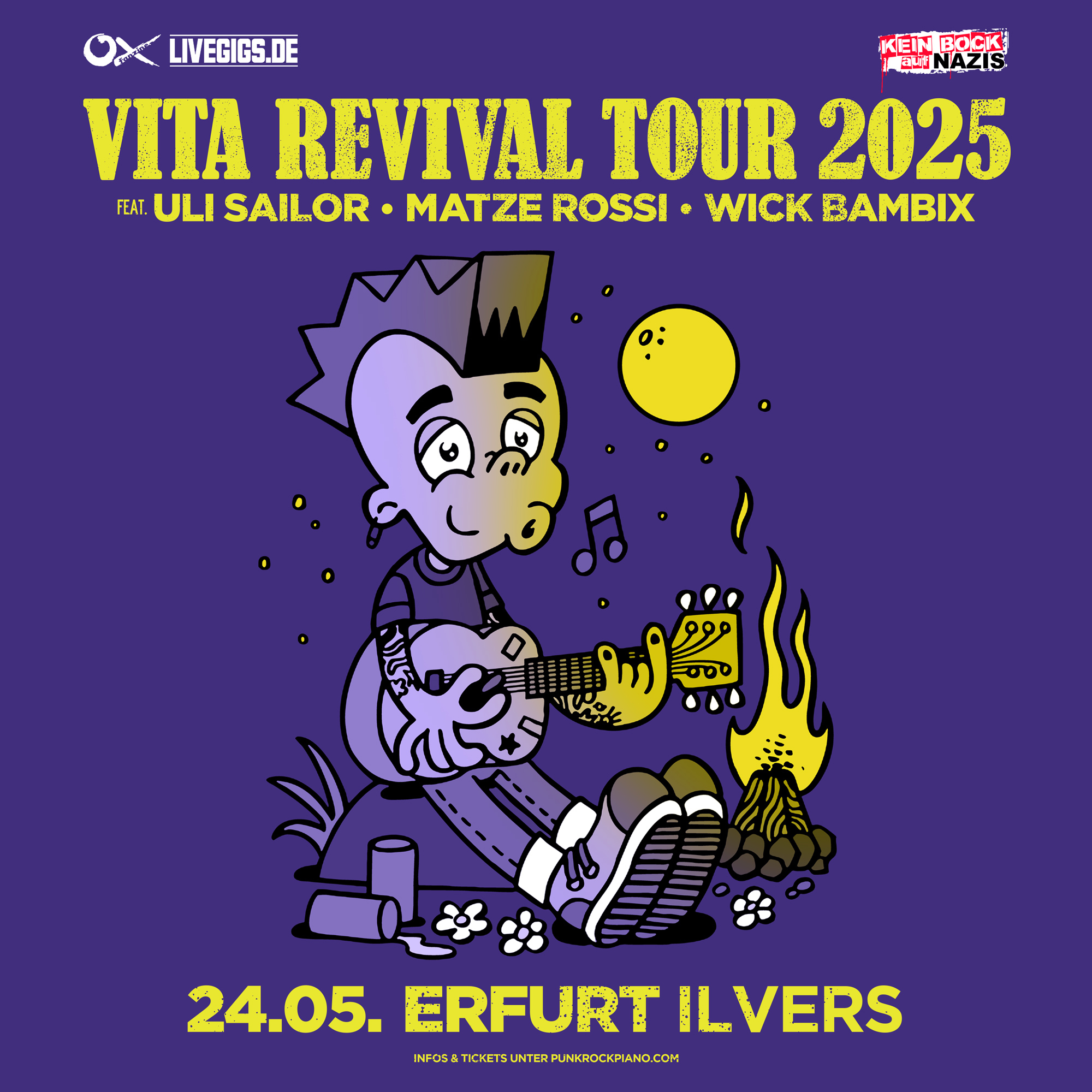 Vita Revival Tour 2025 feat. Uli Sailor + Matze Rossi + Wick Bambix Vorschaubild