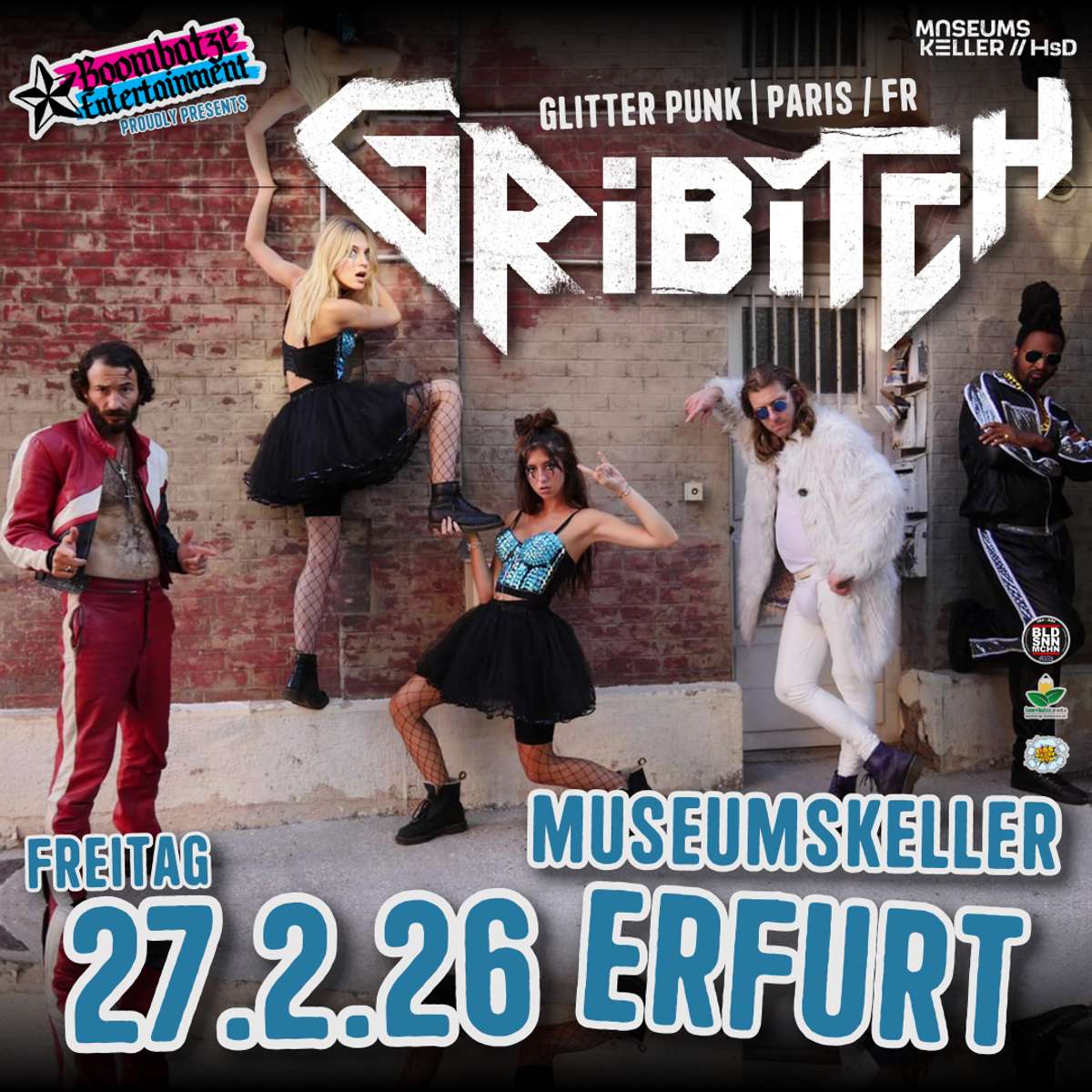GRIBITCH [Paris / Fr] | 27.2.26 Museumskeller Erfurt Fr. 27.02.2026 | Bild 1