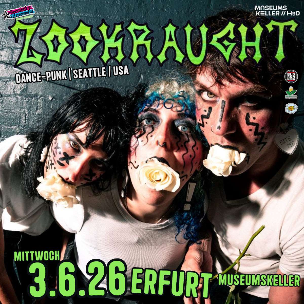 ZOOKRAUGHT [Seattle / USA] | 3.6.26 Museumskeller Erfurt Mi. 03.06.2026 | Bild 1