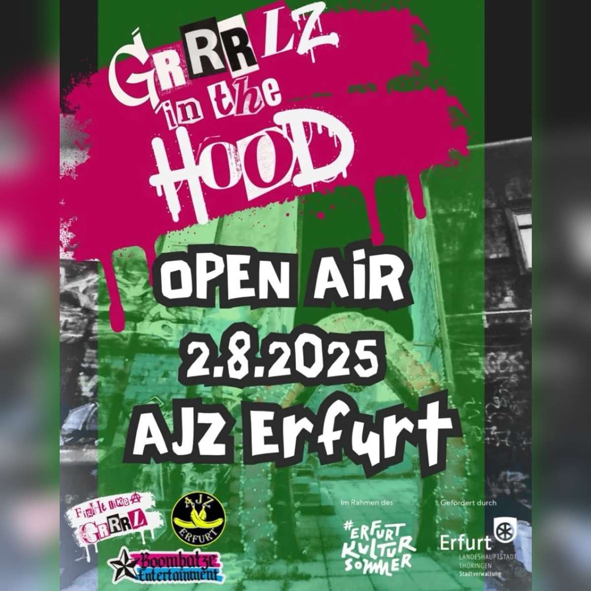Grrrlz in the Hood Open Air Sa. 02.08.2025 | Bild 1