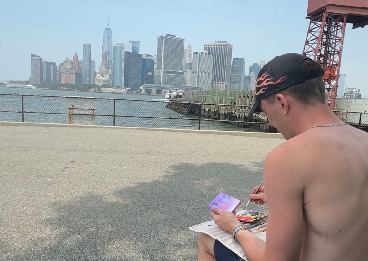 ERÖFFNUNGSEMPFANG | KEEP ON EXPLORING: BECOMING IN NEW YORK  | Neue Arbeiten und Studien aus fünf Wochen New York Fr. 21.08.2026 | Bild 1