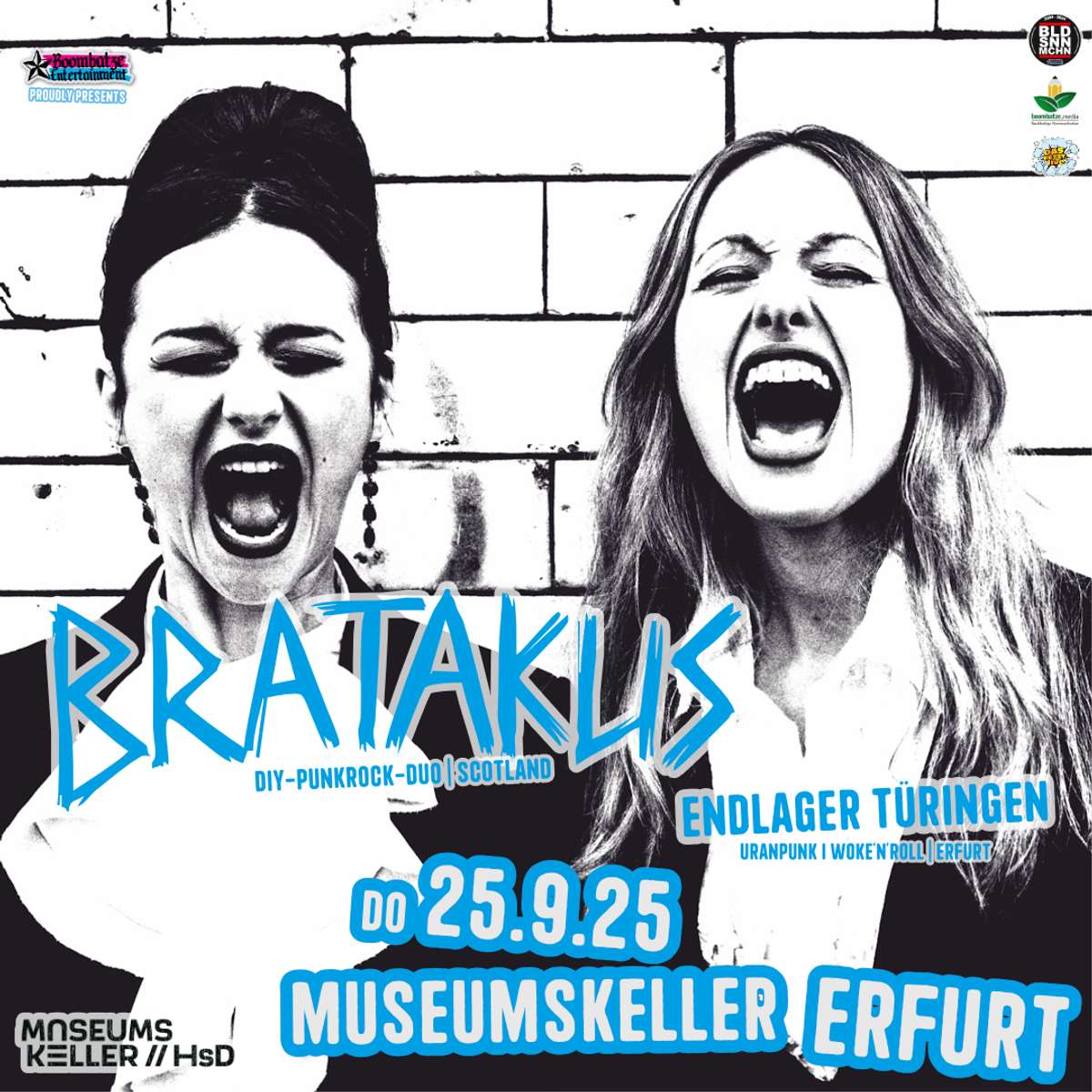 BRATAKUS [SCO] + ENDLAGER THÜRINGEN [EF] | Museumskeller Erfurt  Vorschaubild