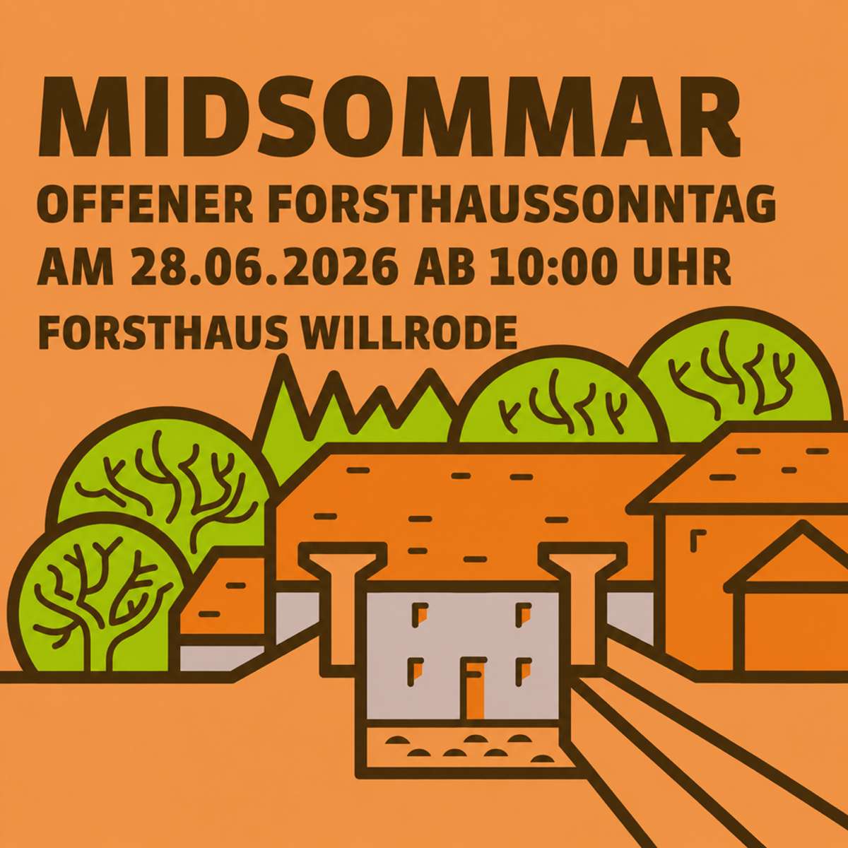 Offener Sonntag im Forsthaus Willrode (Eintritt frei)  So. 28.06.2026 | Bild 1