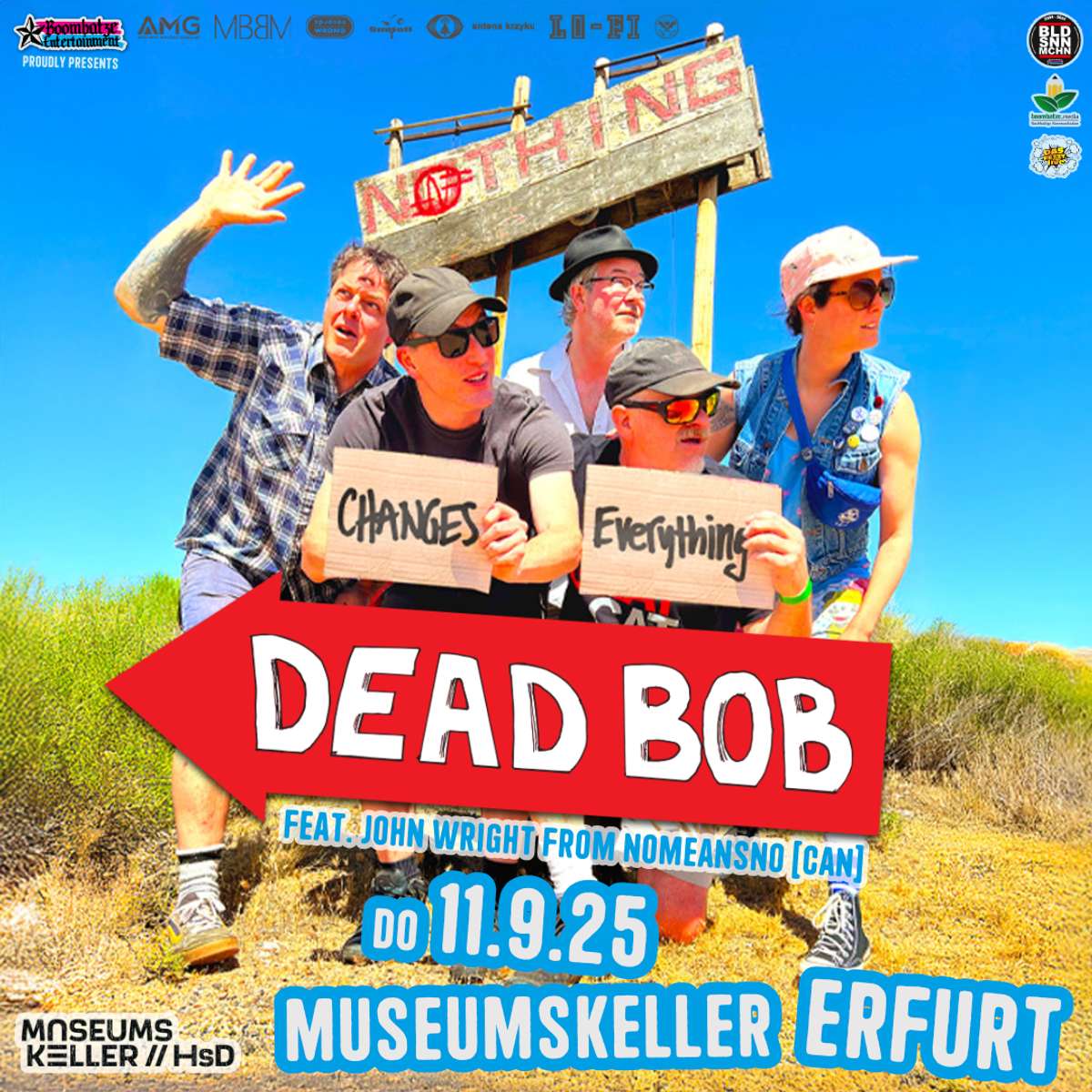 DEAD BOB feat. John Wright from NoMeansNo [CAN] | Museumskeller Erfurt Vorschaubild
