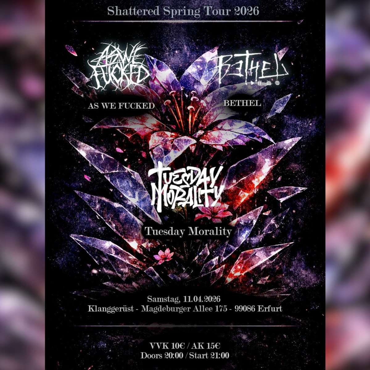 SHATTERED SPRING TOUR 2026 Vorschaubild