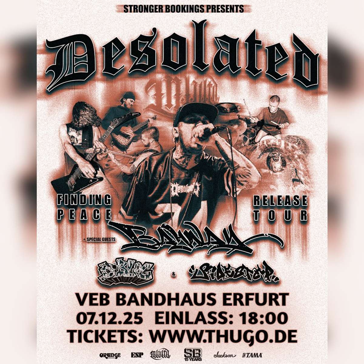 Desolated, Bayway, D Bloc, Sidestep Tour Erfurt VEB Bandhaus Vorschaubild