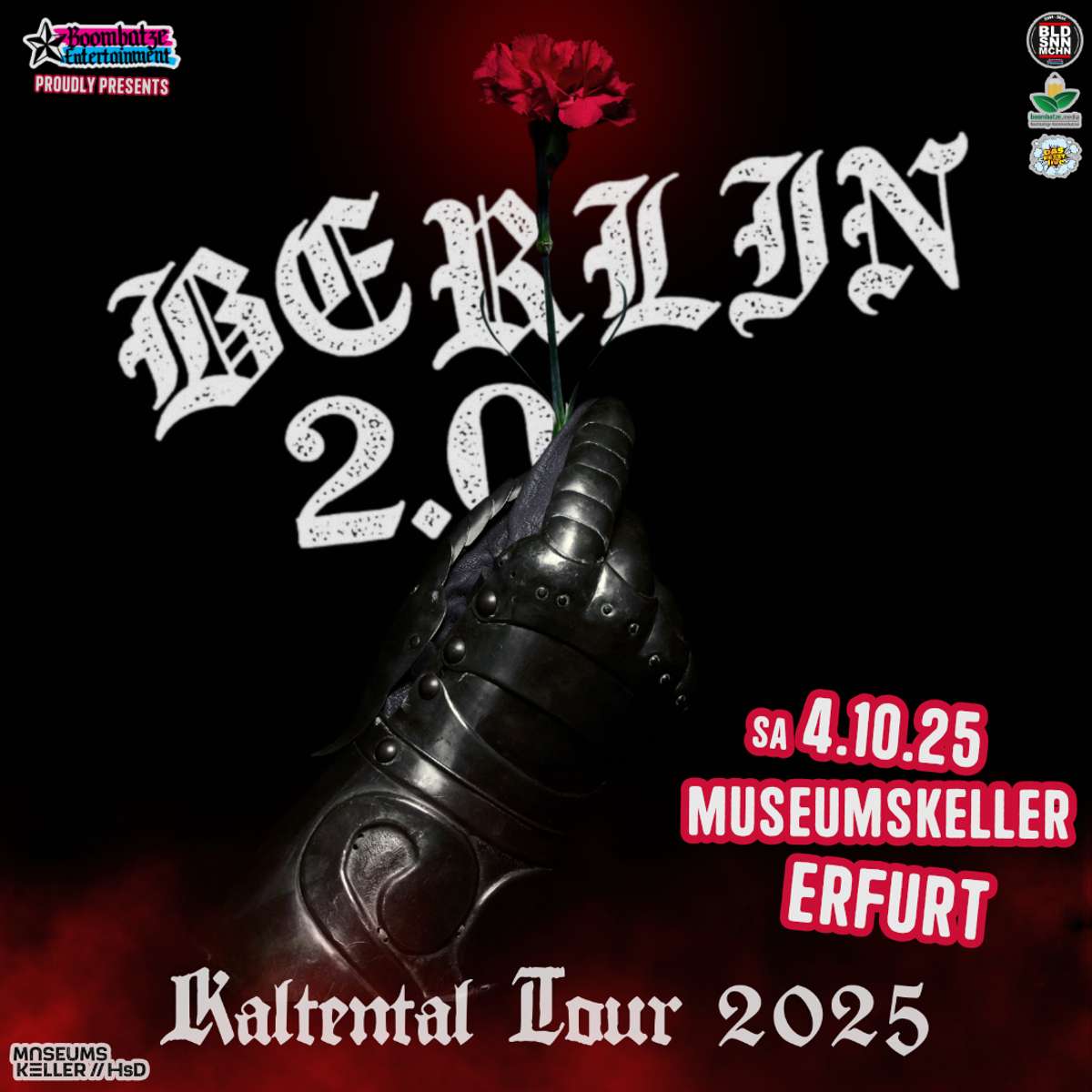 BERLIN 2.0 [Stuttgart] | Museumskeller Erfurt  Sa. 04.10.2025 | Bild 1