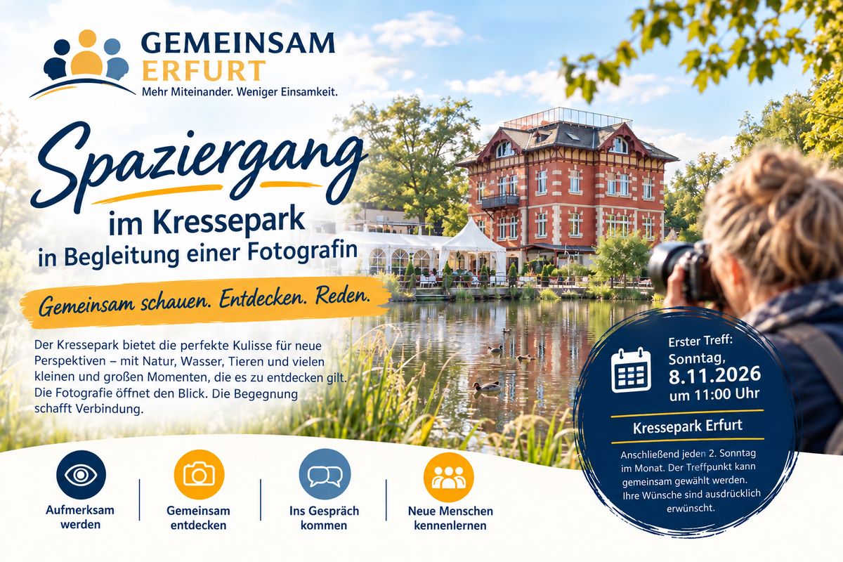 Spaziergang mit Fotografin So. 08.11.2026 | Bild 1