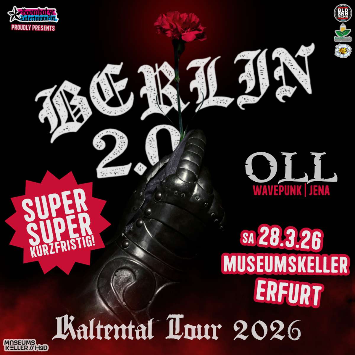 Berlin 2.0 [Stuttgart] + OLL [Jena] | 28.3.26 Museumskeller Erfurt Sa. 28.03.2026 | Bild 1