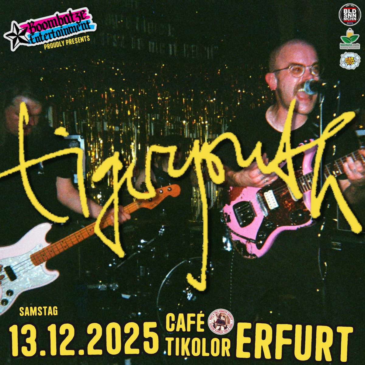 TIGERYOUTH [D] | Café Tikolor Erfurt Sa. 13.12.2025 | Bild 1