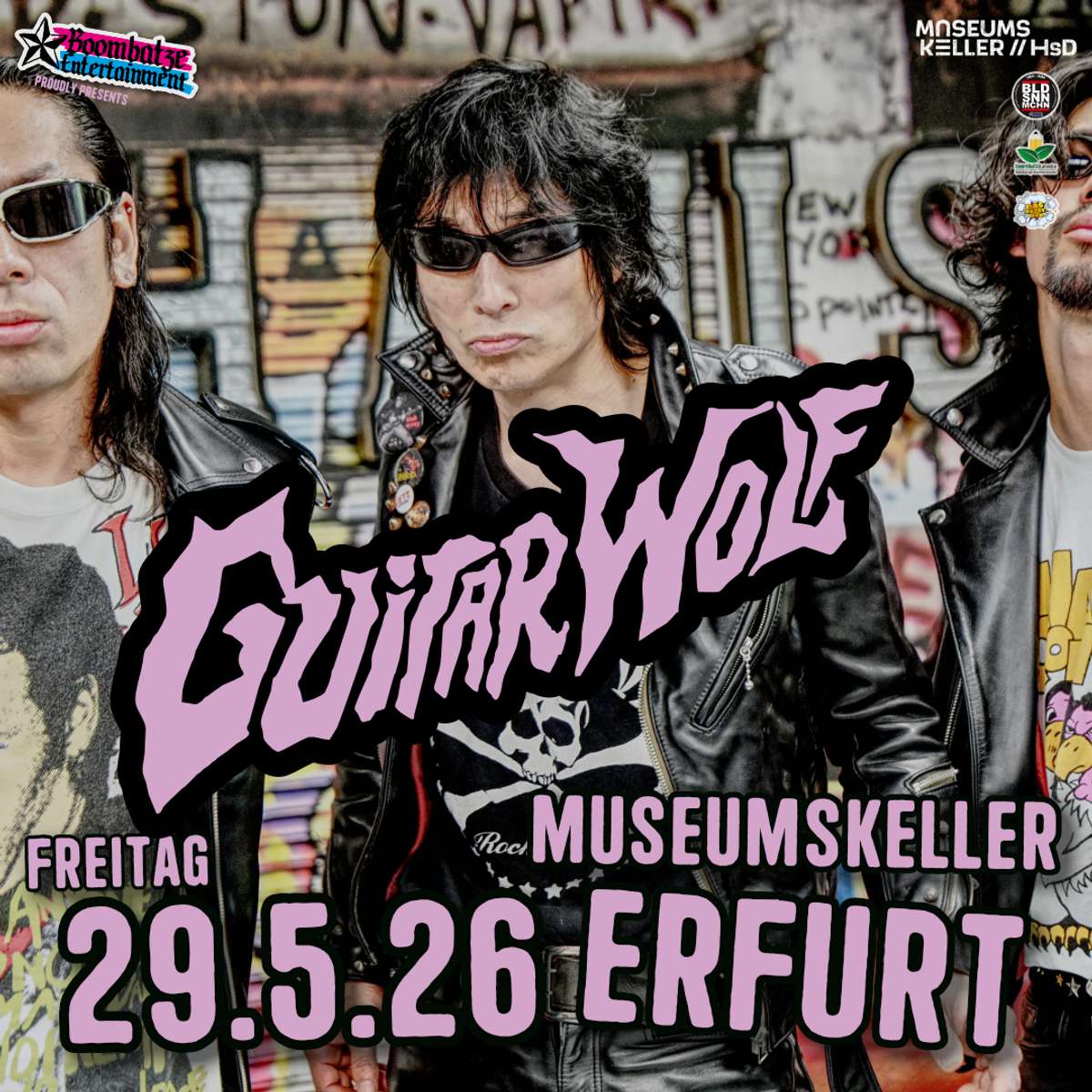 GUITAR WOLF [JAP]  | 29.5.26 Museumskeller Erfurt Fr. 29.05.2026 | Bild 1